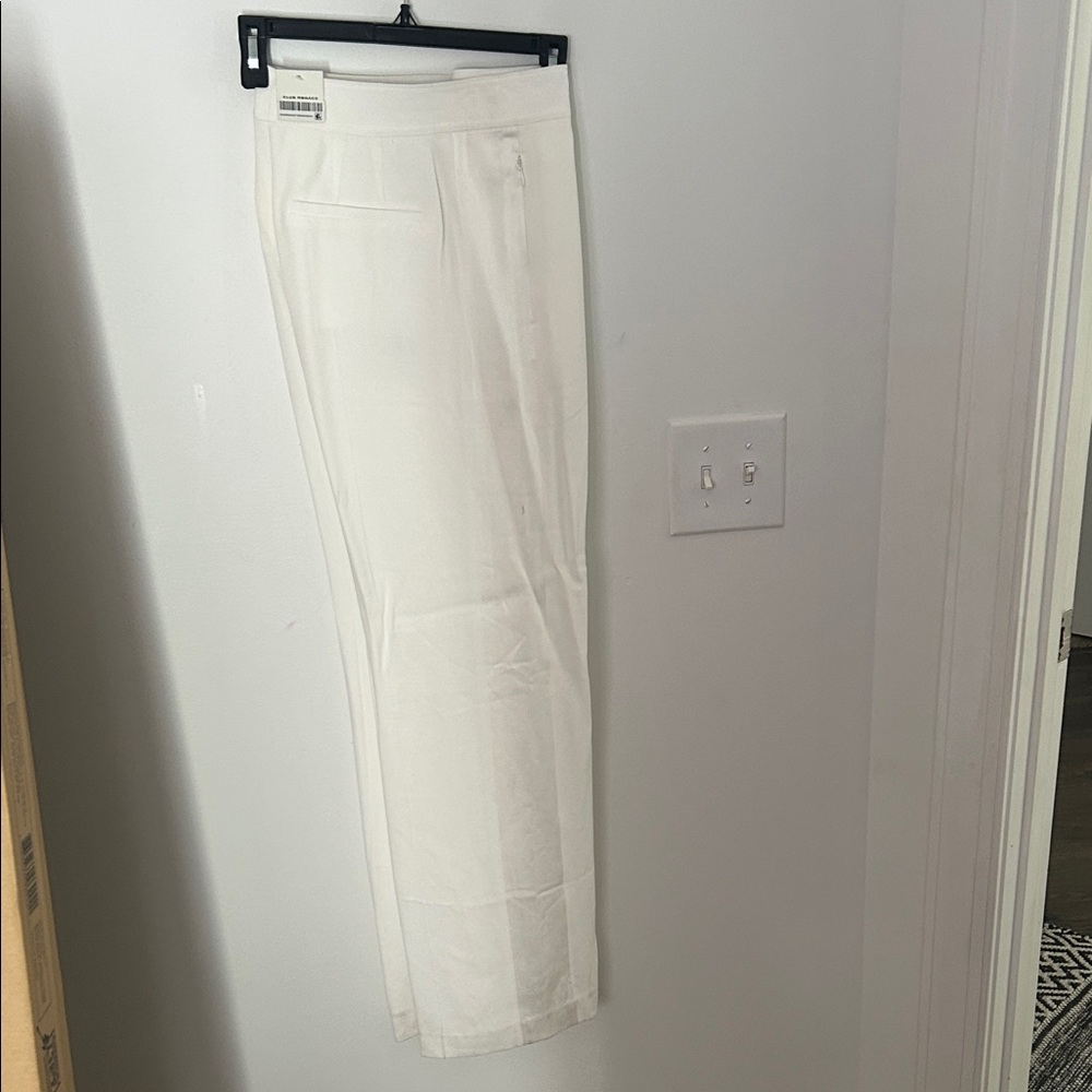 Club Monaco White Dress Pants - Classic Tailored Fit